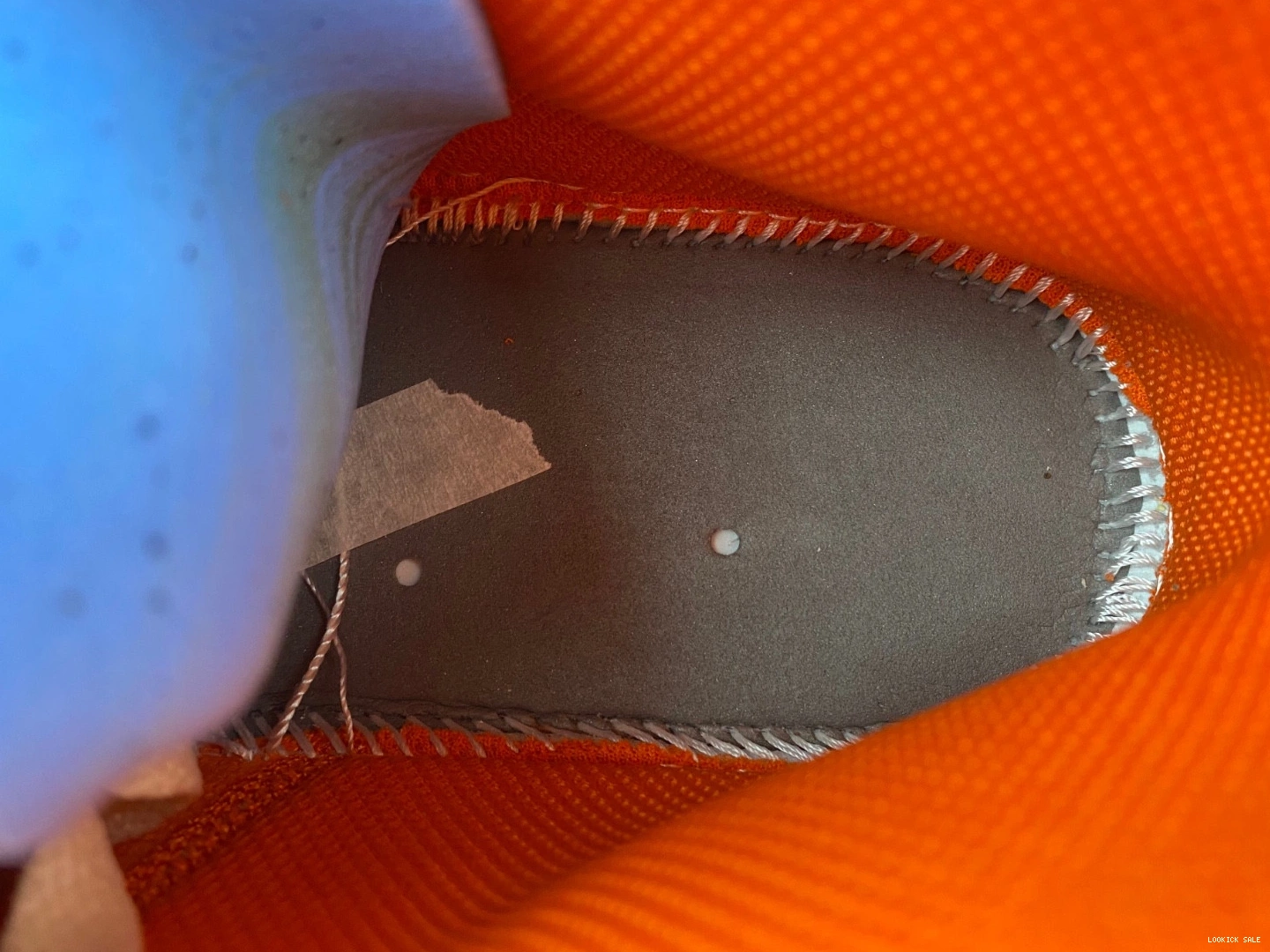 Rep DV1336-800 Mid 1 (GS) - Orange Jordan SE Suede 0519